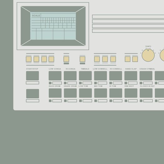 Roland TR 505 Drum Hits